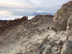 Blick in den Krater des Teide