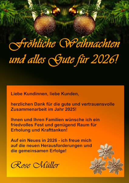Weihnachten 2025